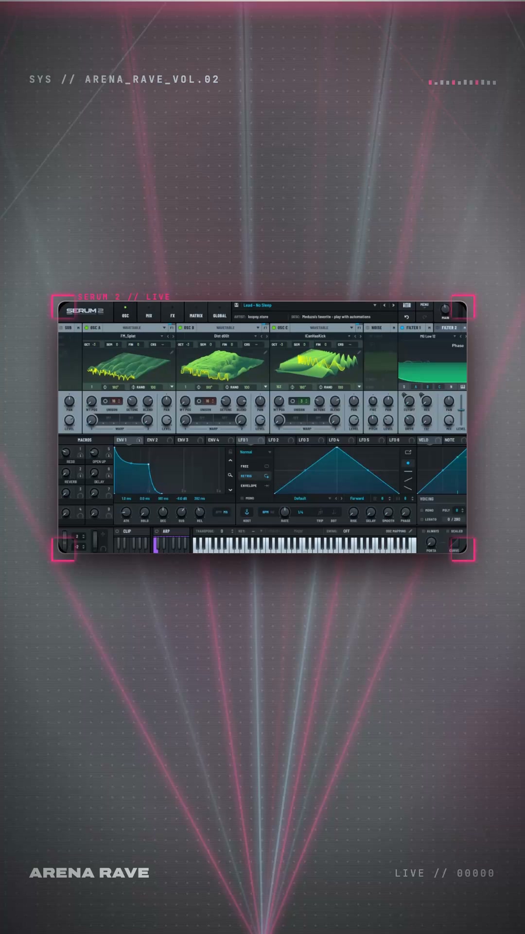 143 Arena Presets. One Bundle.