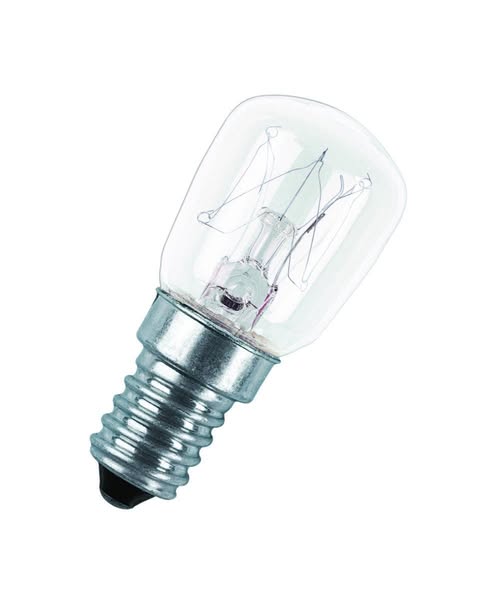 Päronlampa Osram E14, 25W, 200lm, klar kupa