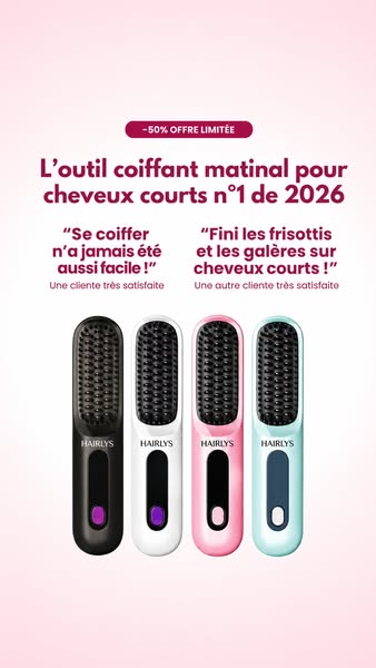 Le lissage sans plaques, en 2 minutes