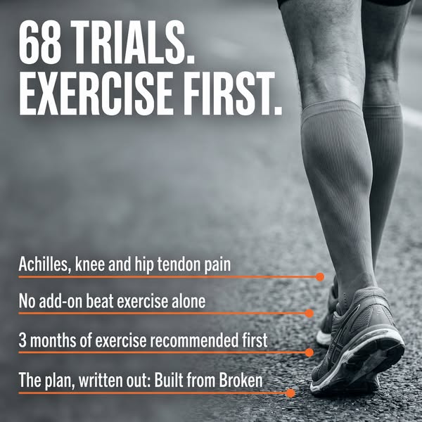 68 trials. Exercise first.