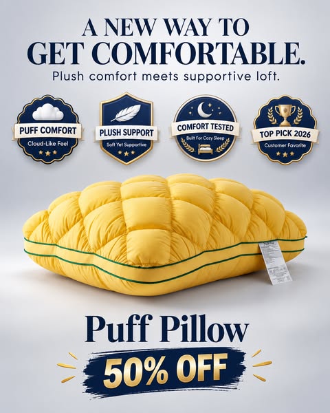 Still sleeping on a pillow designed like it’s 1995?