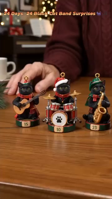 Black Cat Band Advent Calendar