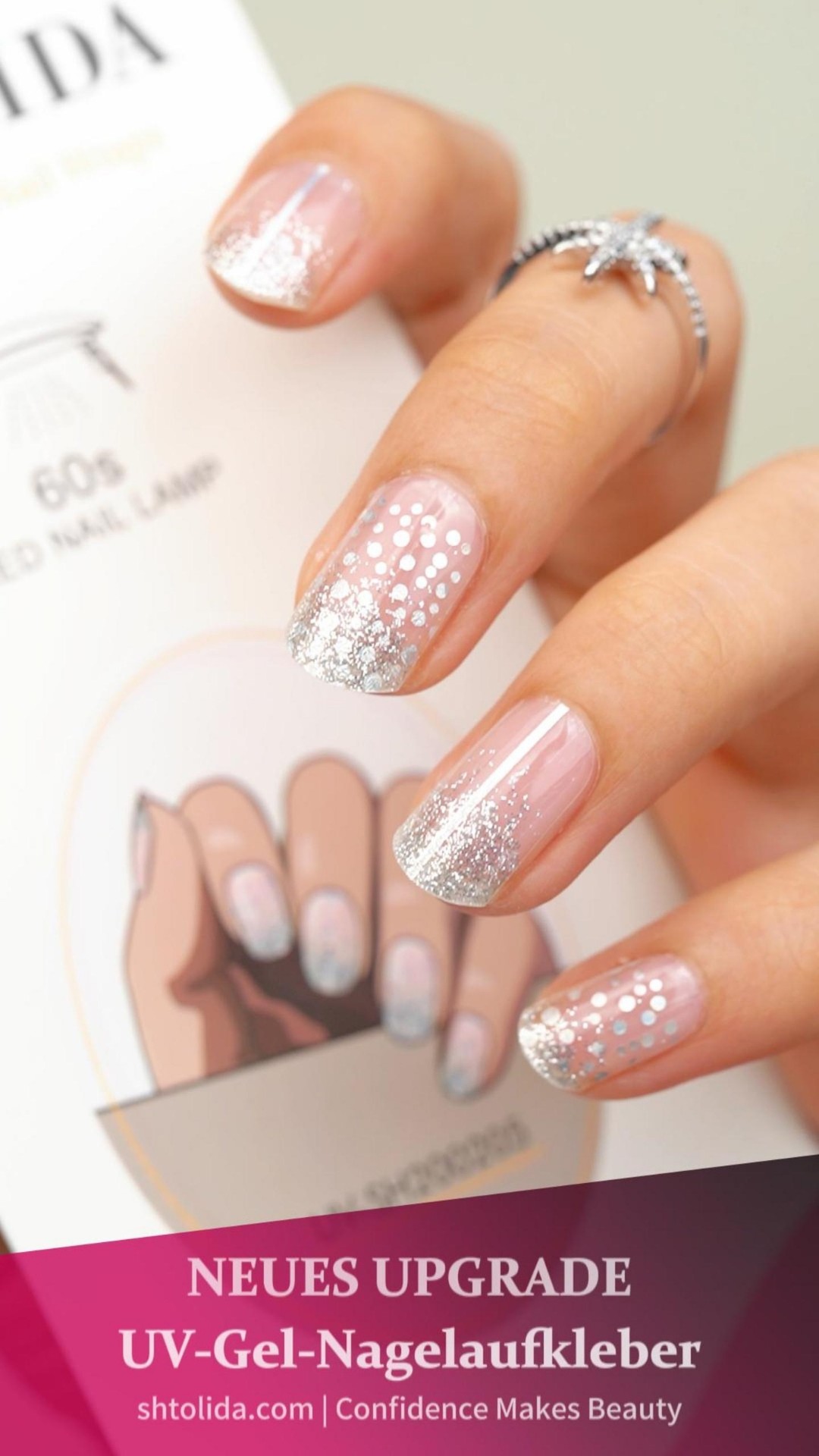 Neues Upgrade: UV-Gel-Nagelsticker