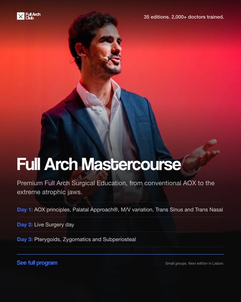 Become a real full-arch surgeon