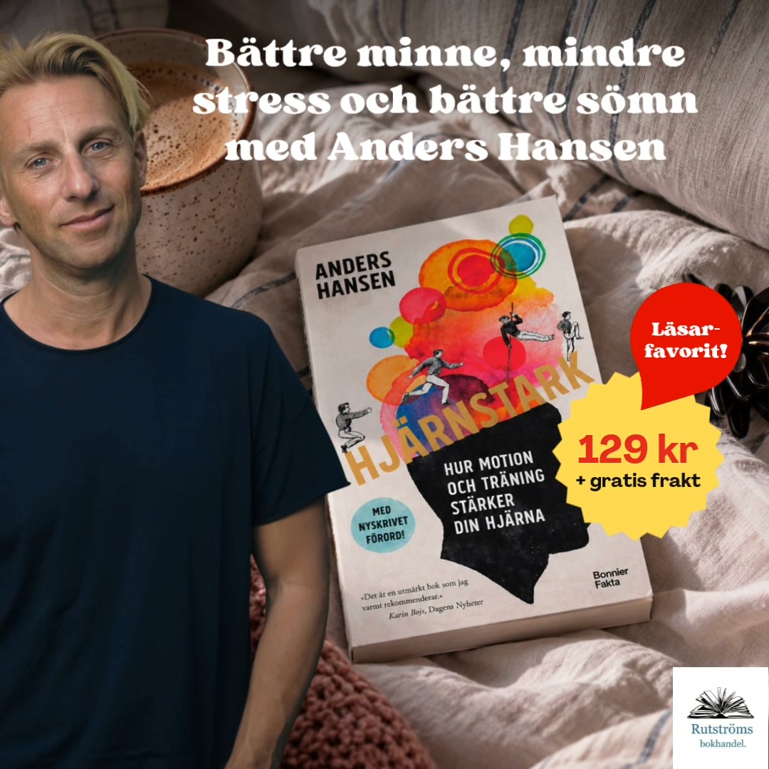 Ny jubileumsutgåva av succéboken "Hjärnstark"