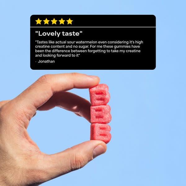 The creatine you'll actually stick to