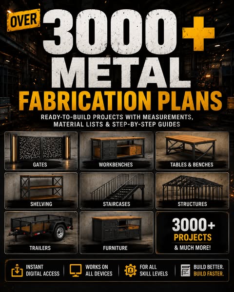 One Download. Thousands Of Metal Fabrication Ideas