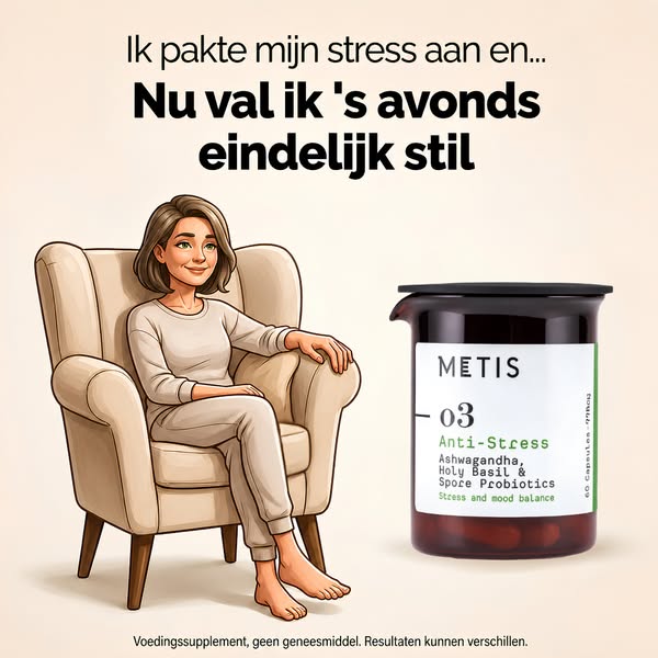k pakte mijn stress aan. Nu val ik 's avonds eindelijk stil.