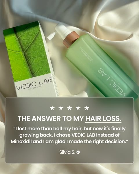 Up to 83% less hair loss