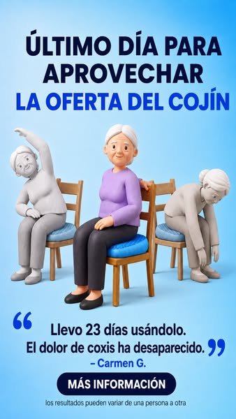 Último día: vuelve a sentarte cómodamente