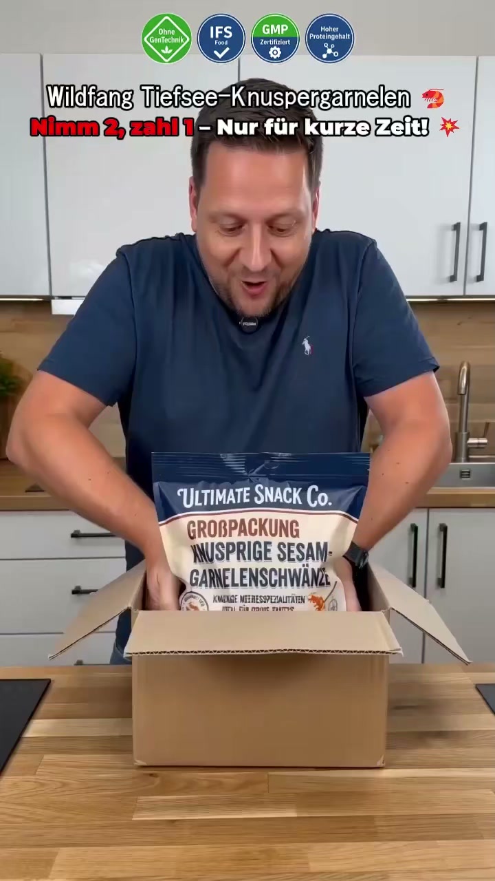 Knusprig gebackene Garnelenschwänze – Der unwiderstehliche Snack ohne schlechtes Gewissen!