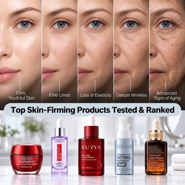 We Tested 5 Products for Sagging Skin — Only 1 Stood Out