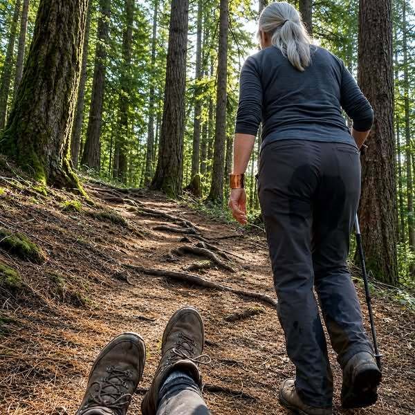 Aos 53 anos, uma conversa durante uma caminhada fez-me olhar para o autocuidado de outra forma