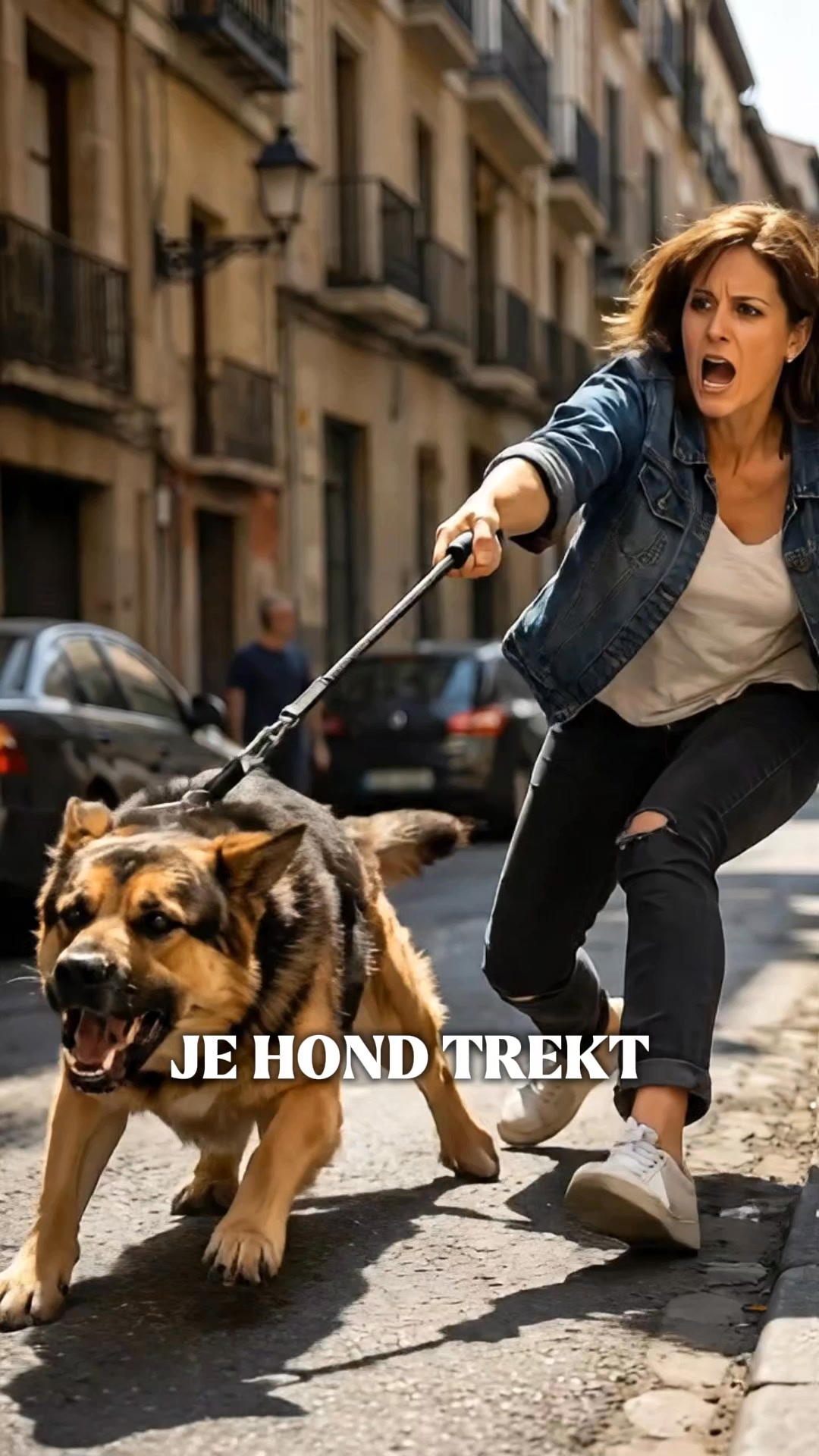 Hoe je trekken aan de lijn stopt zonder training