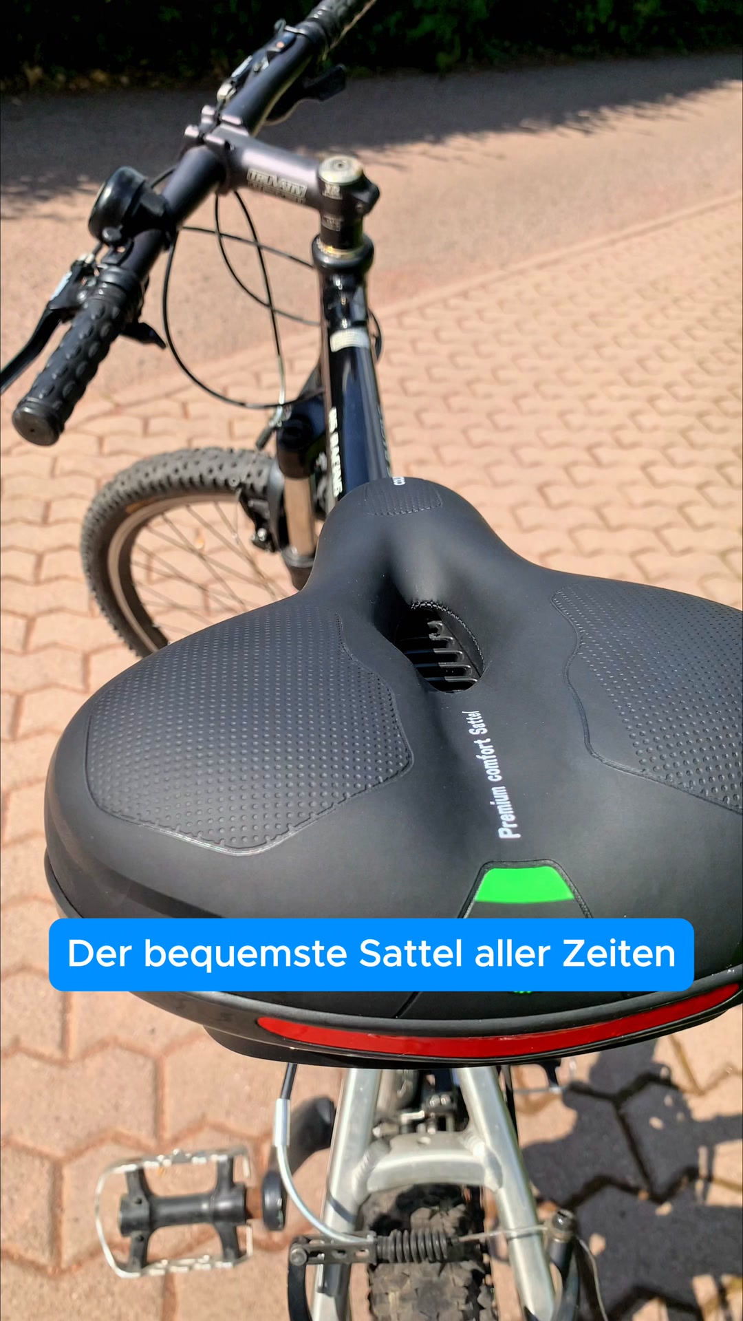Gesäßschmerzen beim Radfahren?
