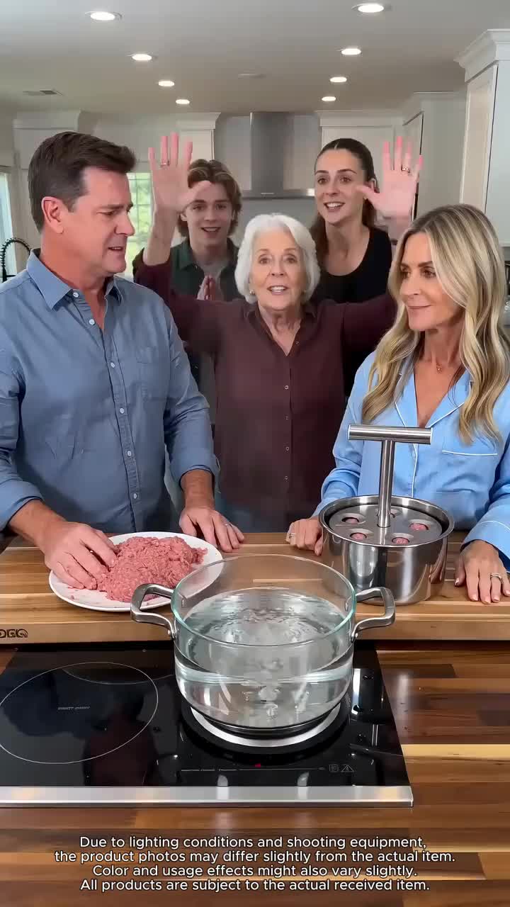 Stainless Steel Meatball Maker – Perfectly Shaped Meatballs Every Time!