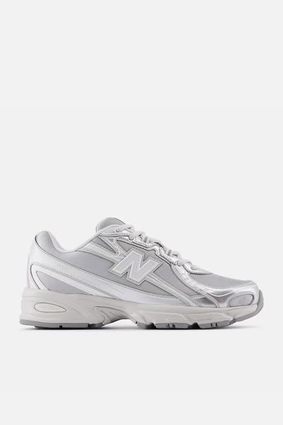 NEW BALANCE 740 LOW SNEAKERS SILVER/GREY U7405I7