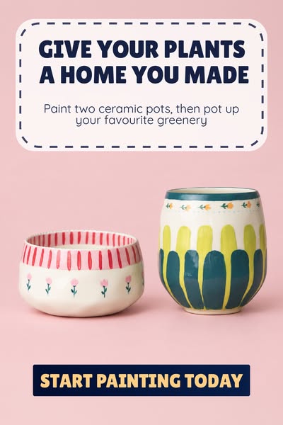 Shop the new Paint-a-Plant Pot Kit now.