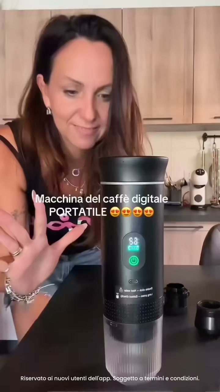 IMMAGINA DI POTER BERE UN BUON CAFFÈ OVUNQUE.