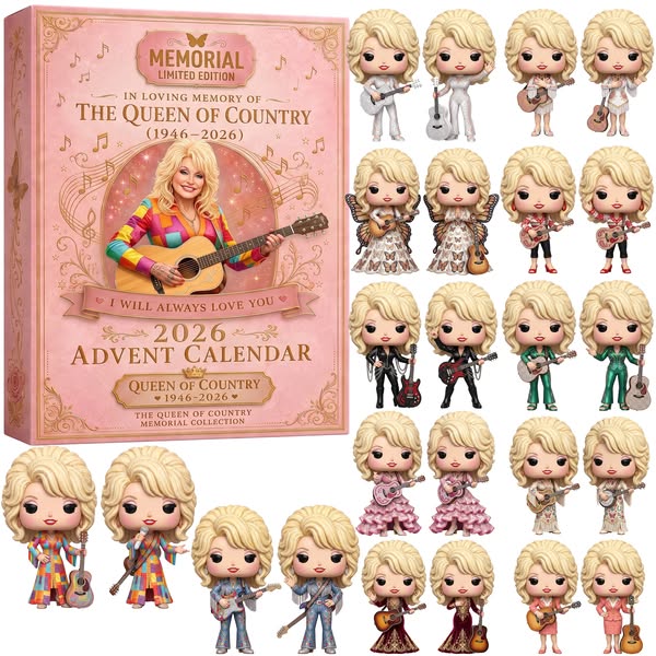 IN LOVING MEMORY OF THE QUEEN OF COUNTRY (1946-2026) Advent Calendar