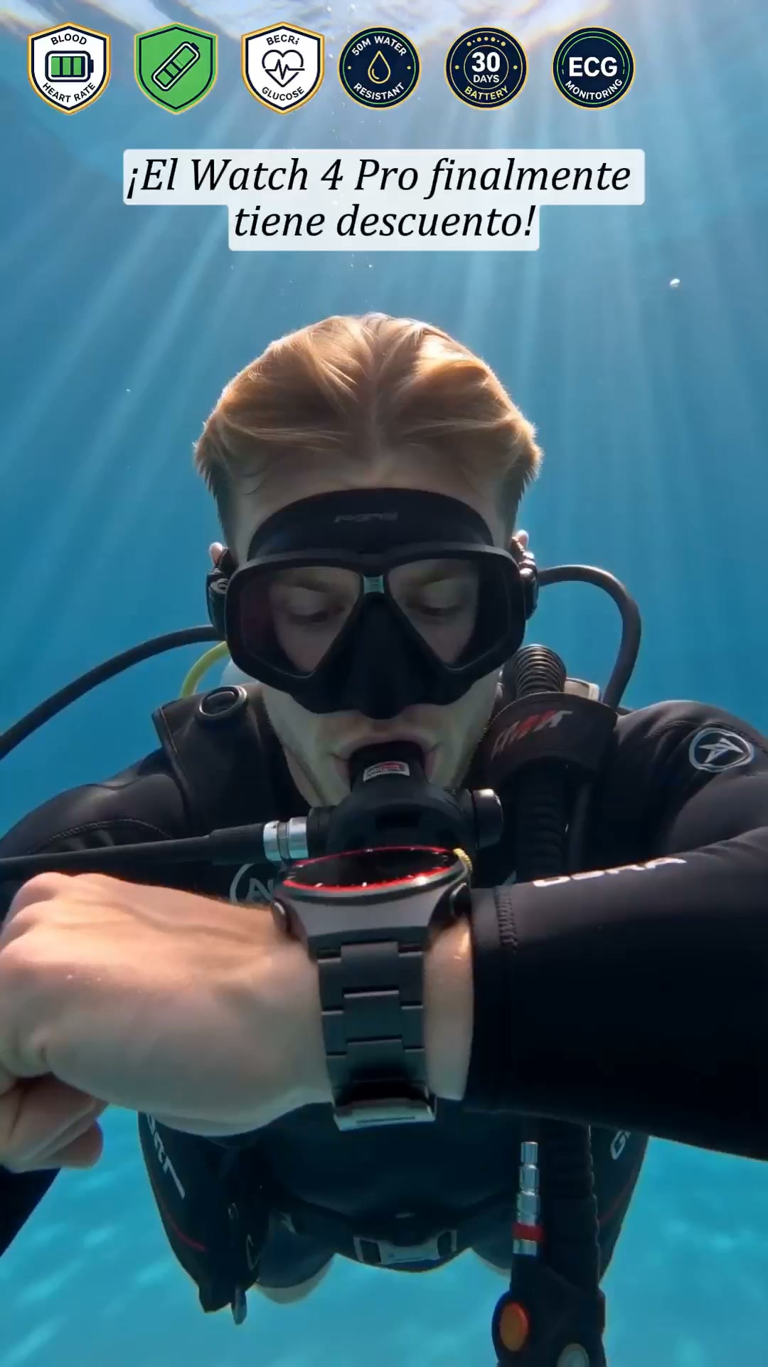 ¿Un smartwatch de alta gama que de verdad cuida de ti? Descubre el reloj del que todo el mundo habla en España.