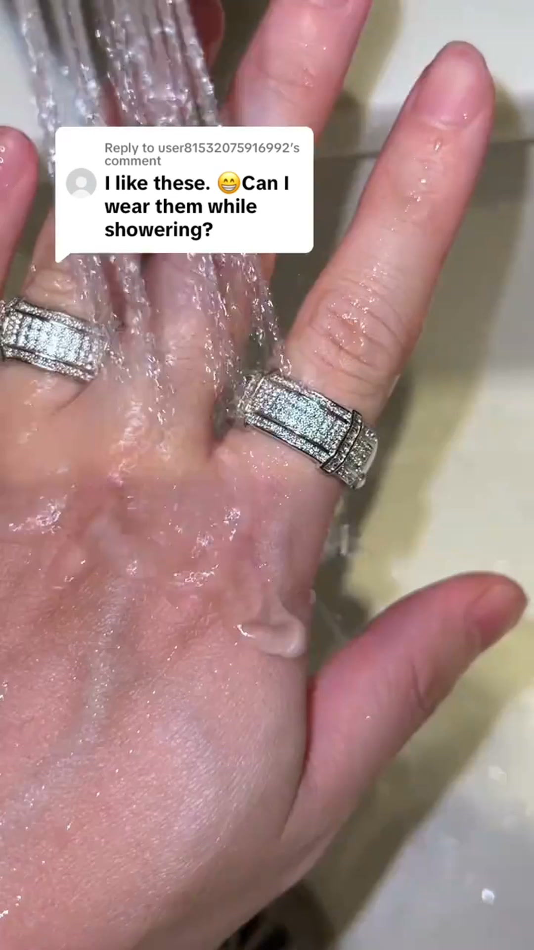 Aura Arc Moissanite Ring