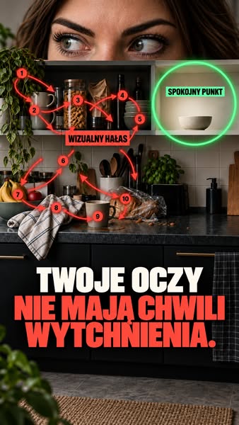 Wizualny hałas w kuchni