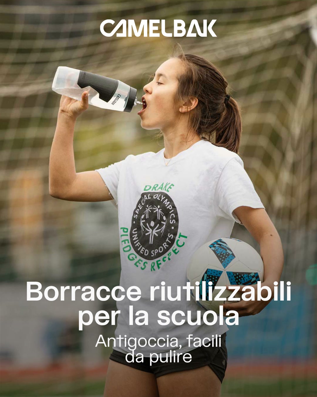 Borracce riutilizzabili per la scuola