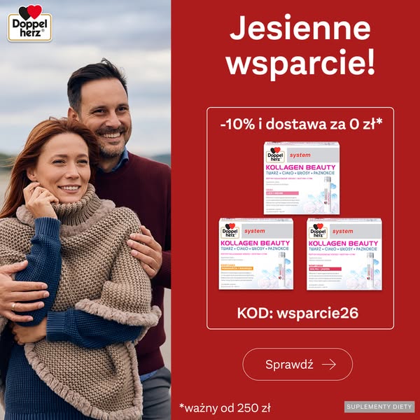 Jesienne wsparcie: -10% i dostawa za 0 zł!