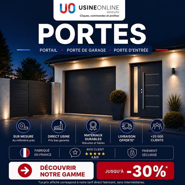 Prix Usine - Jusqu'à -30% !