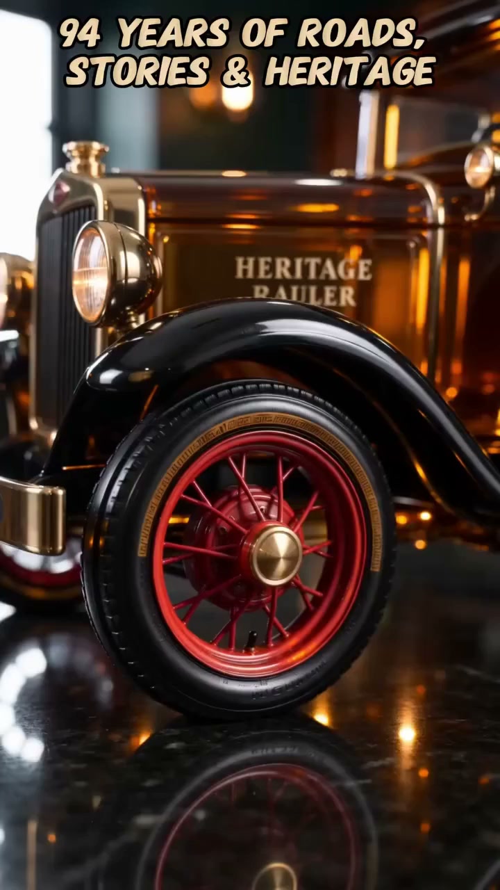 Oldtimer-Truck als Whisky-Karaffe