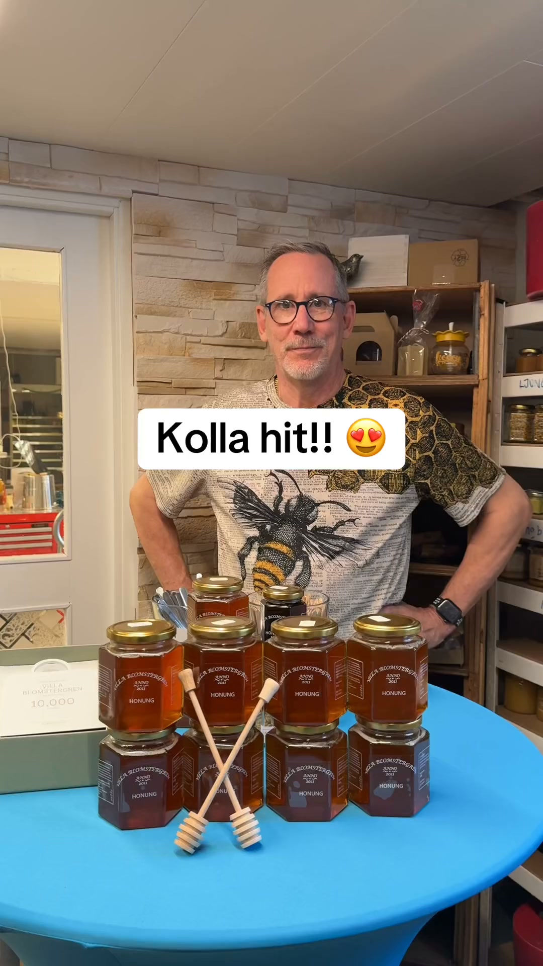 4 kg svensk honung för 998 kr
