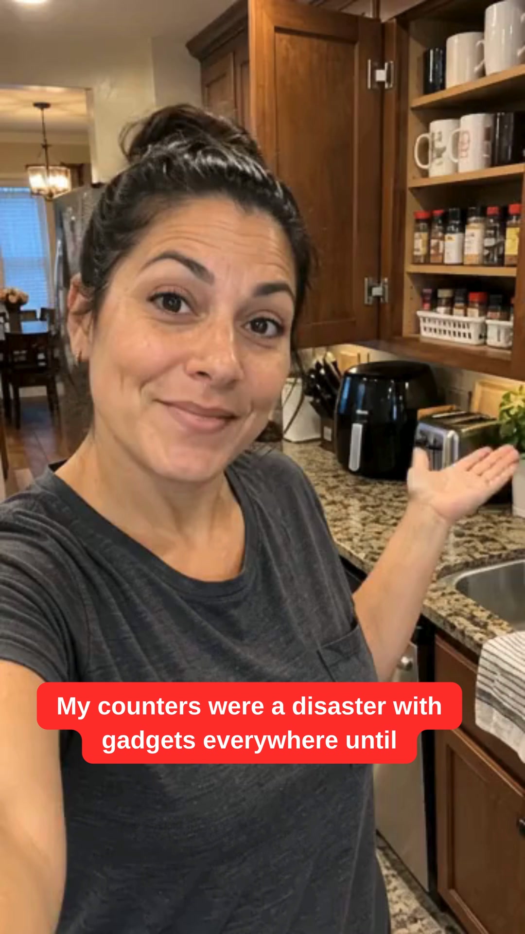 Learn more about kitchen counter space-saving ideas