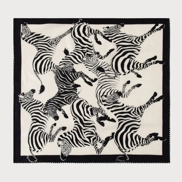 Falier - Classic Zebra Scarf