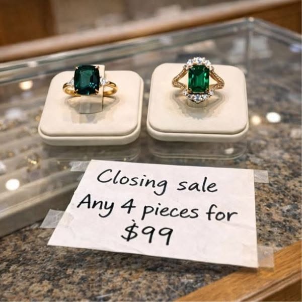 Closing Sale – Any 4 for $99