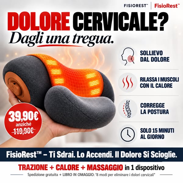 ADDIO A DOLORI A COLLO E SPALLE