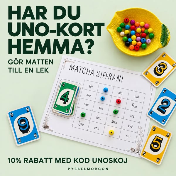 Lek & lär med UNO!
