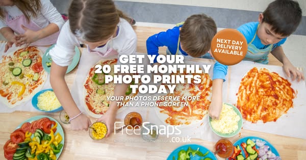20 Free Prints Every Month