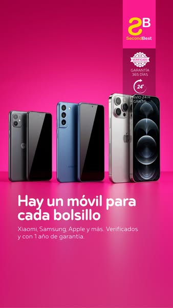 Tu marca favorita, reacondicionada y verificada