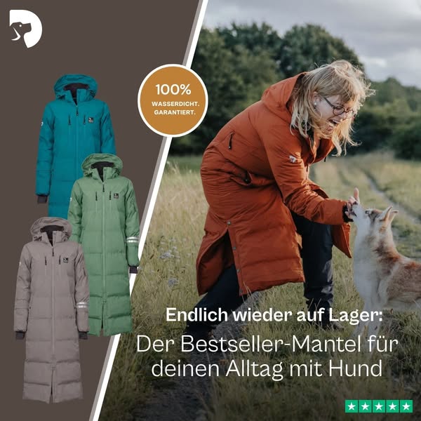 Dein neuer Lieblingsmantel fürs Gassigehen