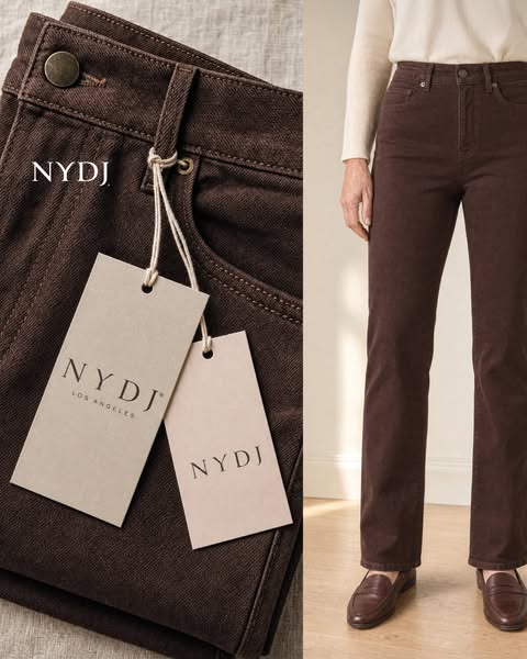 Marilyn Straight Jeans | Bitter Chocolate