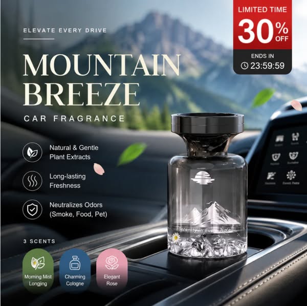 Long-Lasting Car Air Freshener