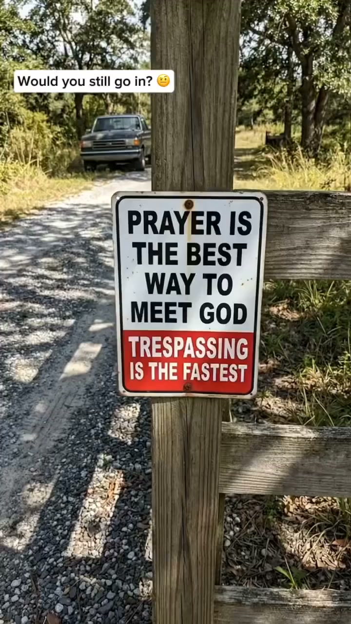 Metal No Trespassing Signs Private Property Funny