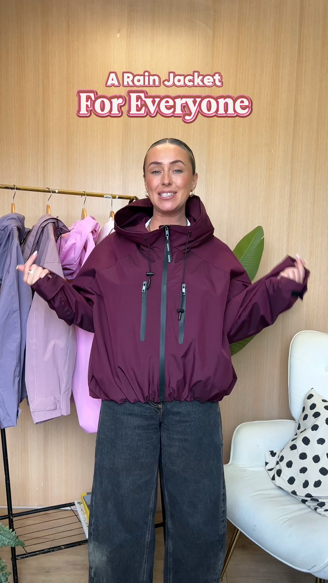 Rain-proof. Fashion-approved.