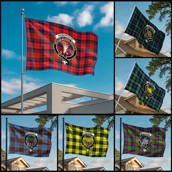 Tartan House Flag – Fly Your Clan With Pride