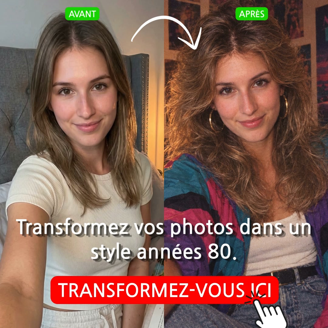 Photos rétro des années 80