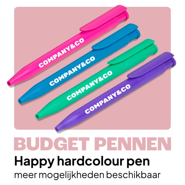 Budget pennen met logo bedrukken | Reclameland