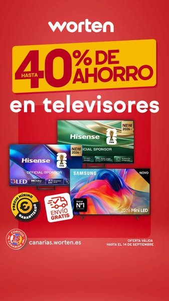 Hasta un 40% de Ahorro