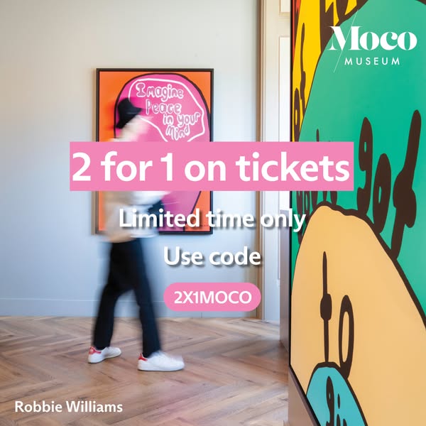 2x1 on tickets with the code 2X1MOCO