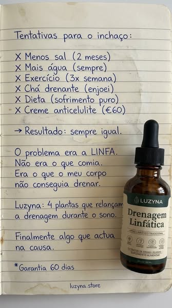 Não é gordura… É o seu sistema linfático bloqueado!